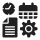 icons automated scheduling